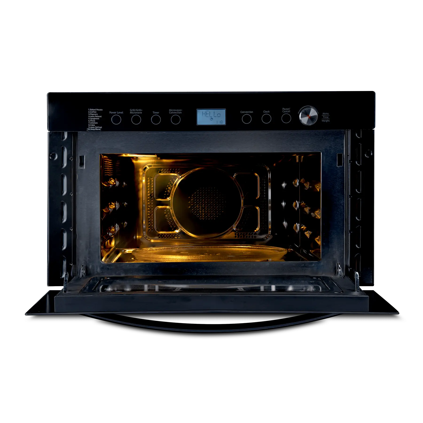 IFB 34BIC2 34 L Built-in Convection Microwave Oven | Auto Cook Menus, Multi-Stage Cooking, Auto Defrost & Reheat | Oil-Free Healthy Cooking | Black | 1 Year Product Warranty + 3 Years on Magnetron & Cavity