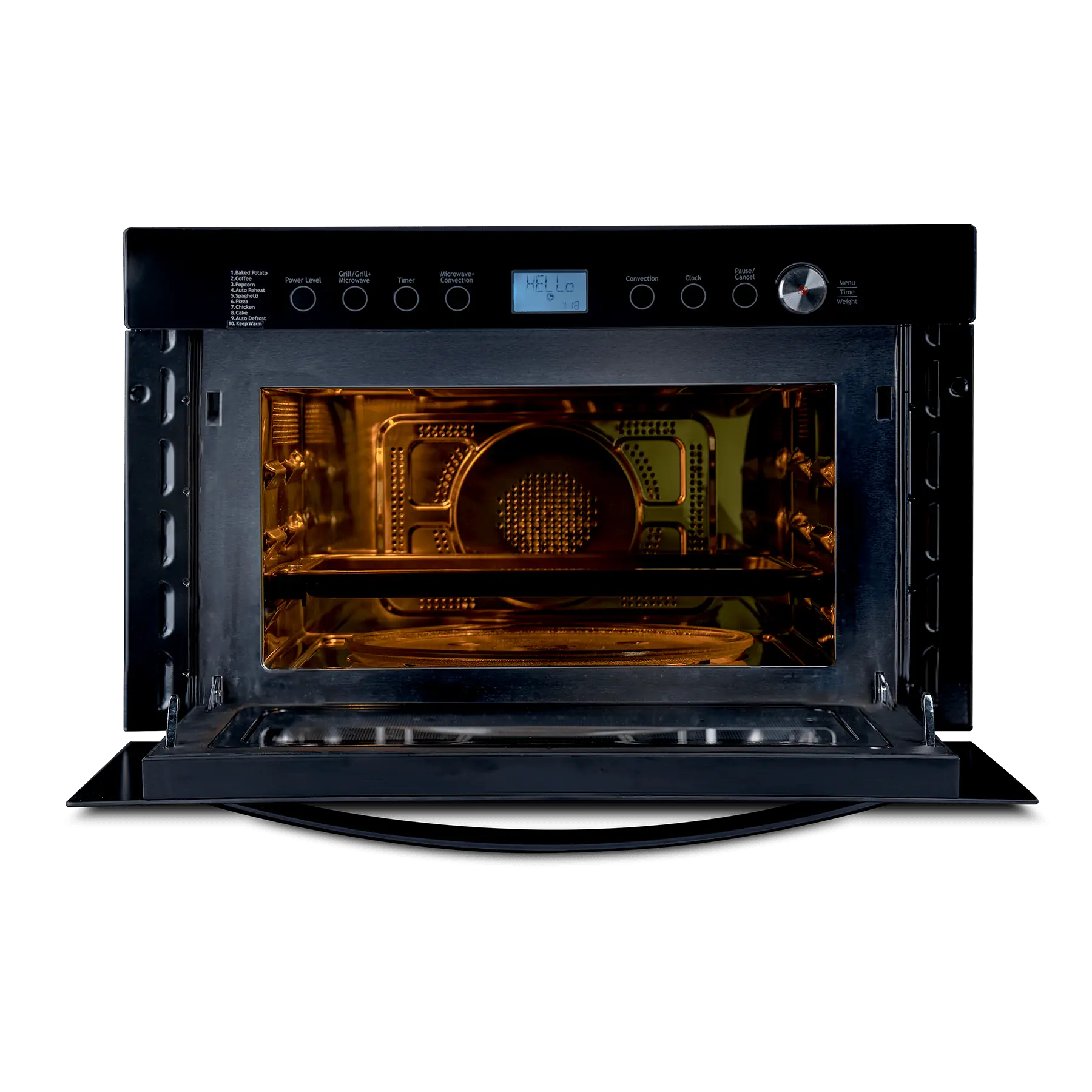 IFB 34BIC2 34 L Built-in Convection Microwave Oven | Auto Cook Menus, Multi-Stage Cooking, Auto Defrost & Reheat | Oil-Free Healthy Cooking | Black | 1 Year Product Warranty + 3 Years on Magnetron & Cavity