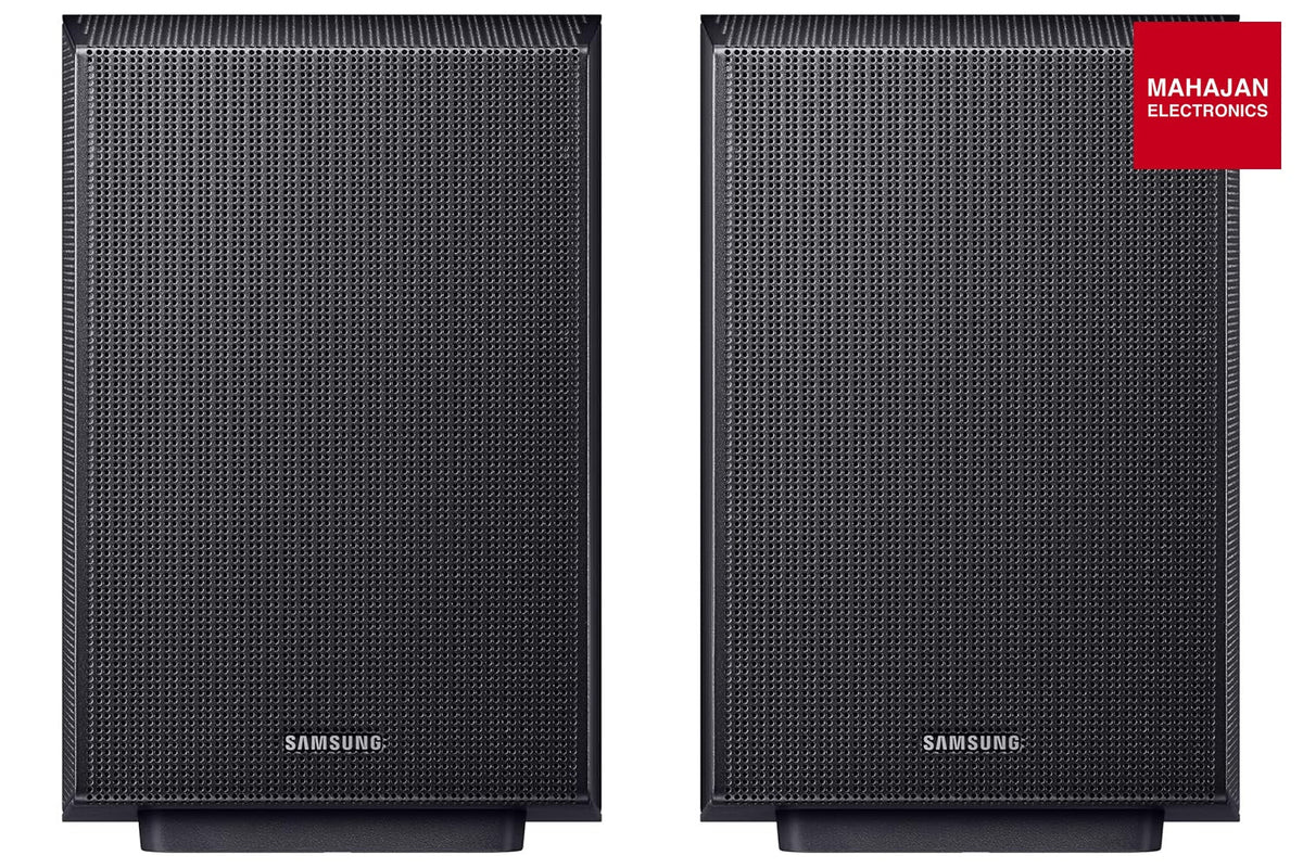 Samsung HW-Q990H/XL,Titan Black 756 W True 11.1.4 ch Full Surround Soundbar with Wireless Dolby Atmos | Center-Up-Side-Front Wide-firing Speakers | Alexa | Wi-Fi | HDMI eARC | Optical In | Bluetooth โ Mahajan Electronics Online.