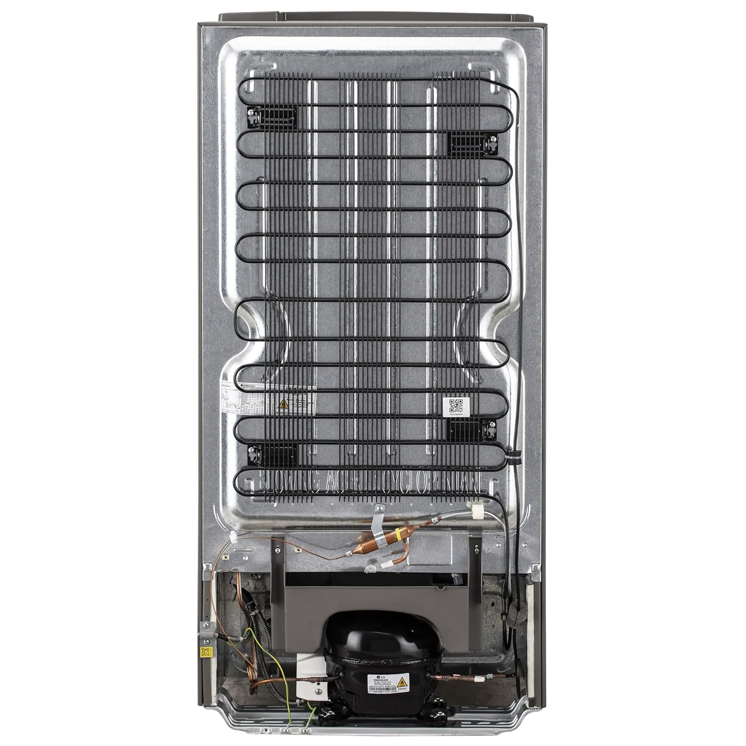 LG GL-B199ODSB 185 L Direct Cool Single Door Refrigerator | 2 Star Rating | Toughened Glass Shelves | Anti-Bacterial Gasket | Stabilizer Free Dazzle Steel Mahajan Electronics Online