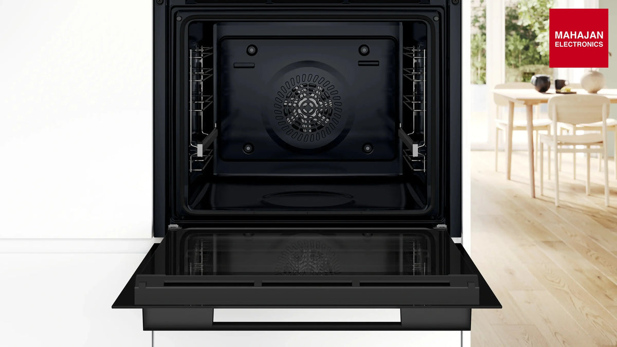Bosch HUA716EA0I Built-in oven with added steam function 60 x 60 cm Black – Mahajan Electronics Online.