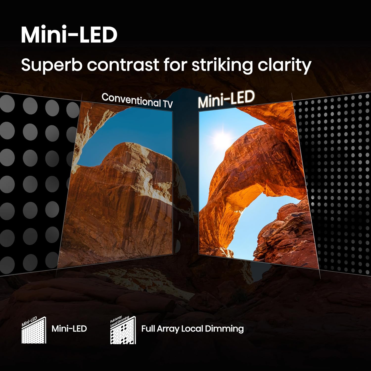 Hisense 75U7Q 189 cm (75 inches) U7Q Series 4K Ultra HD Smart QLED Mini LED TV mahajan electronics online