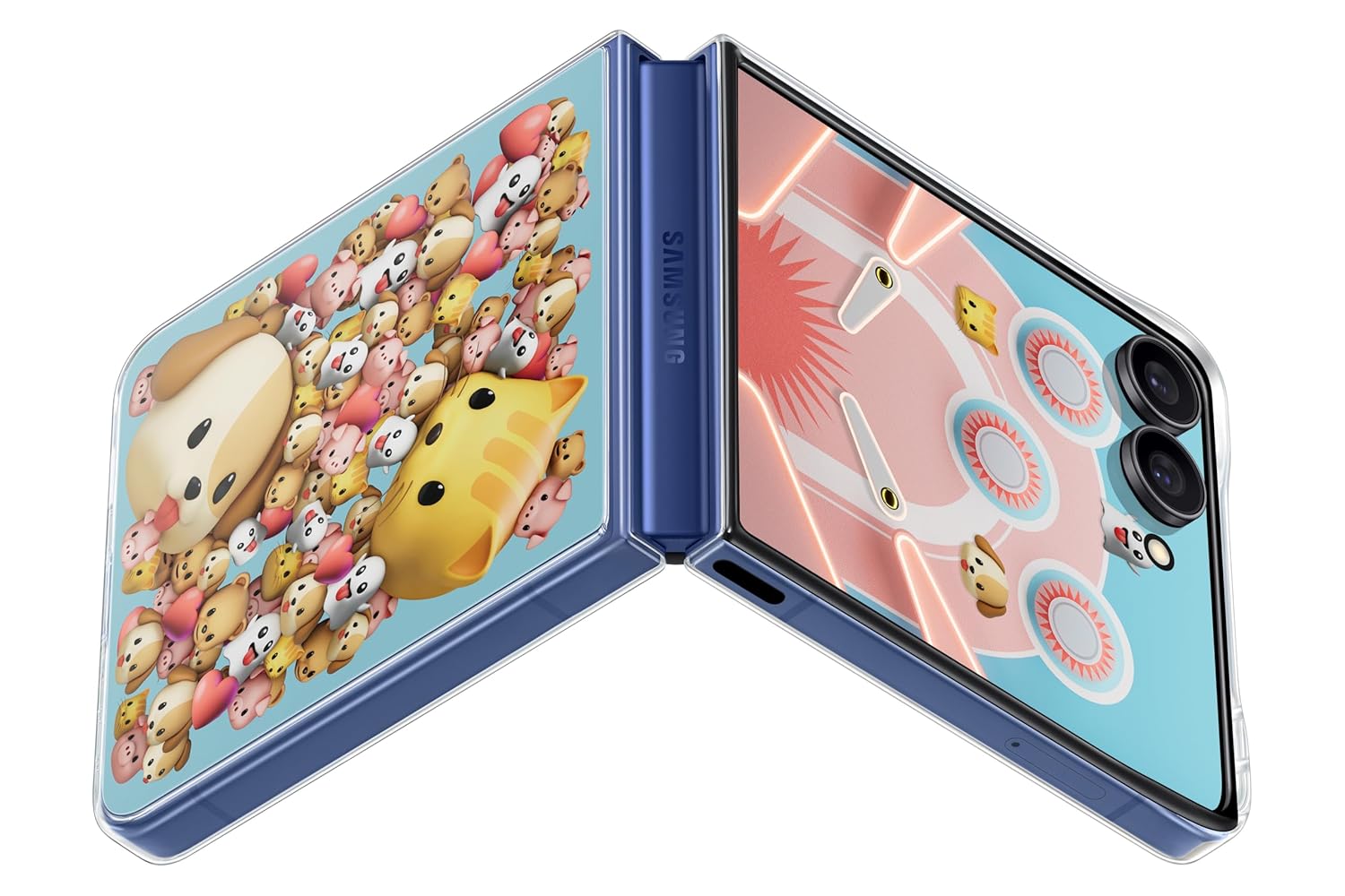 Samsung Galaxy Flip7 Flipsuit Case, Transparent Mahajan Electronics Online