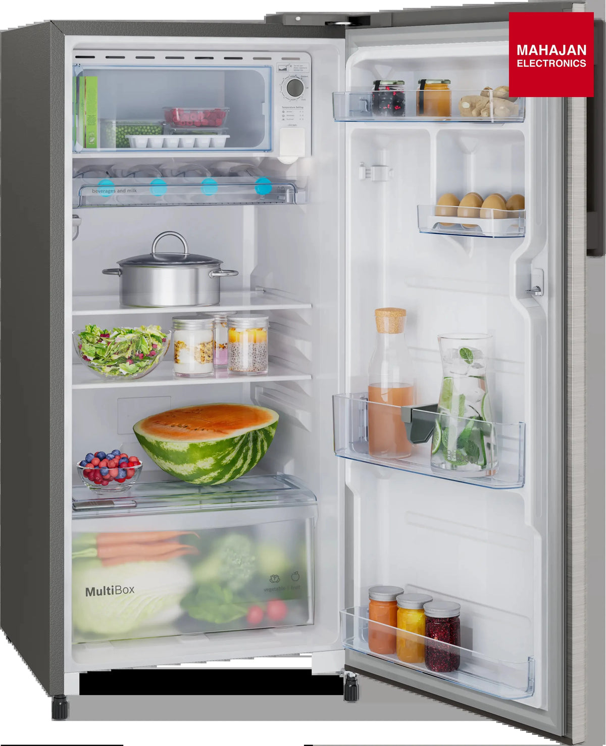 Bosch COT18S41EI free-standing fridge 185L 1 Single Door Refrigerator with Inverter Compressor, Toughened – Mahajan Electronics Online.