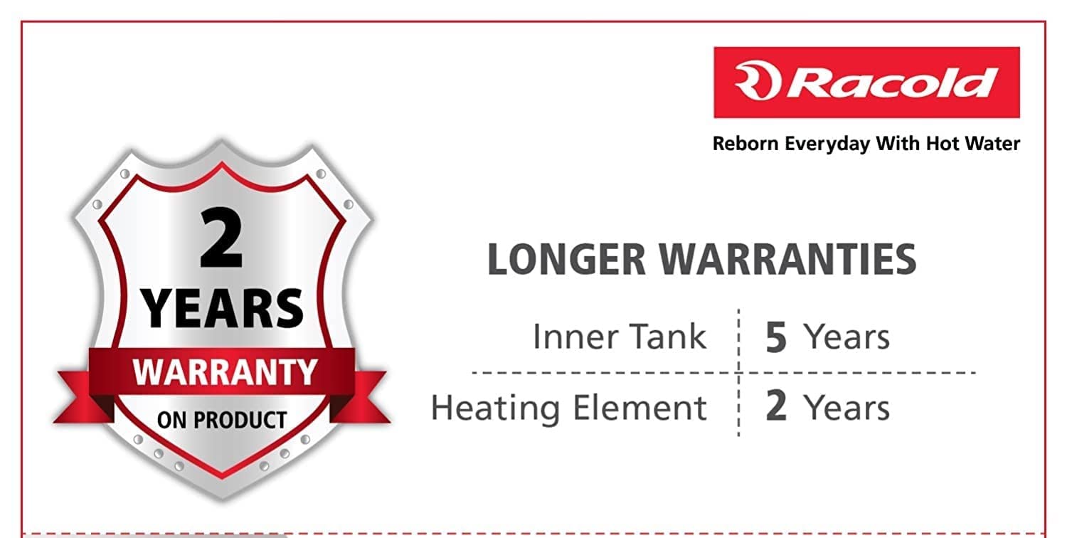 Racold CDR DLX 15H 15 L Storage Water Geyser, White Mahajan Electronics online