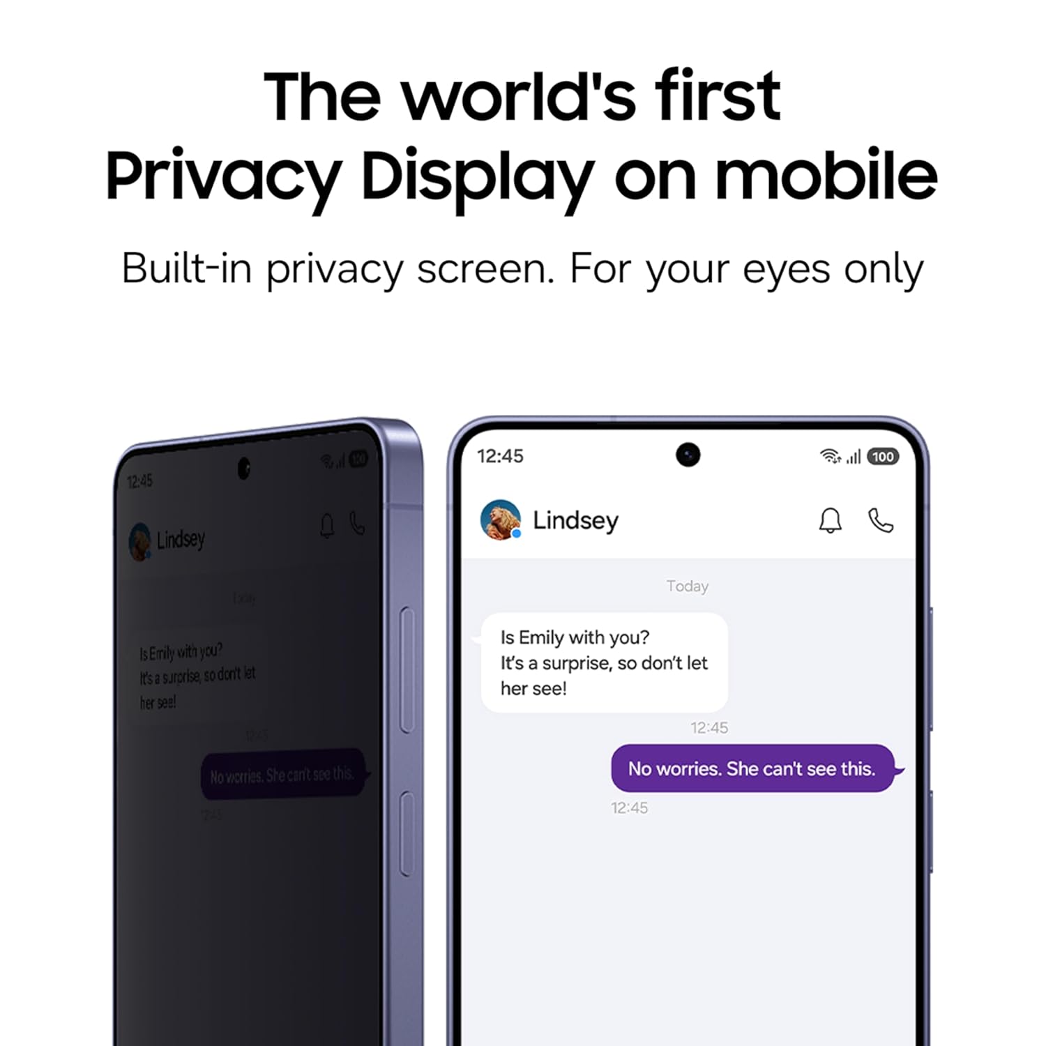 Samsung Galaxy S26 Ultra 5G (Cobalt Violet, 12GB RAM, 512GB Storage) with Built-in Privacy Display, AI Phone, Photo Assist, Creative Studio, 200MP Camera, 5000mAh Battery and Snapdragon 8 Elite Gen 5 Mahajan Electronics Online