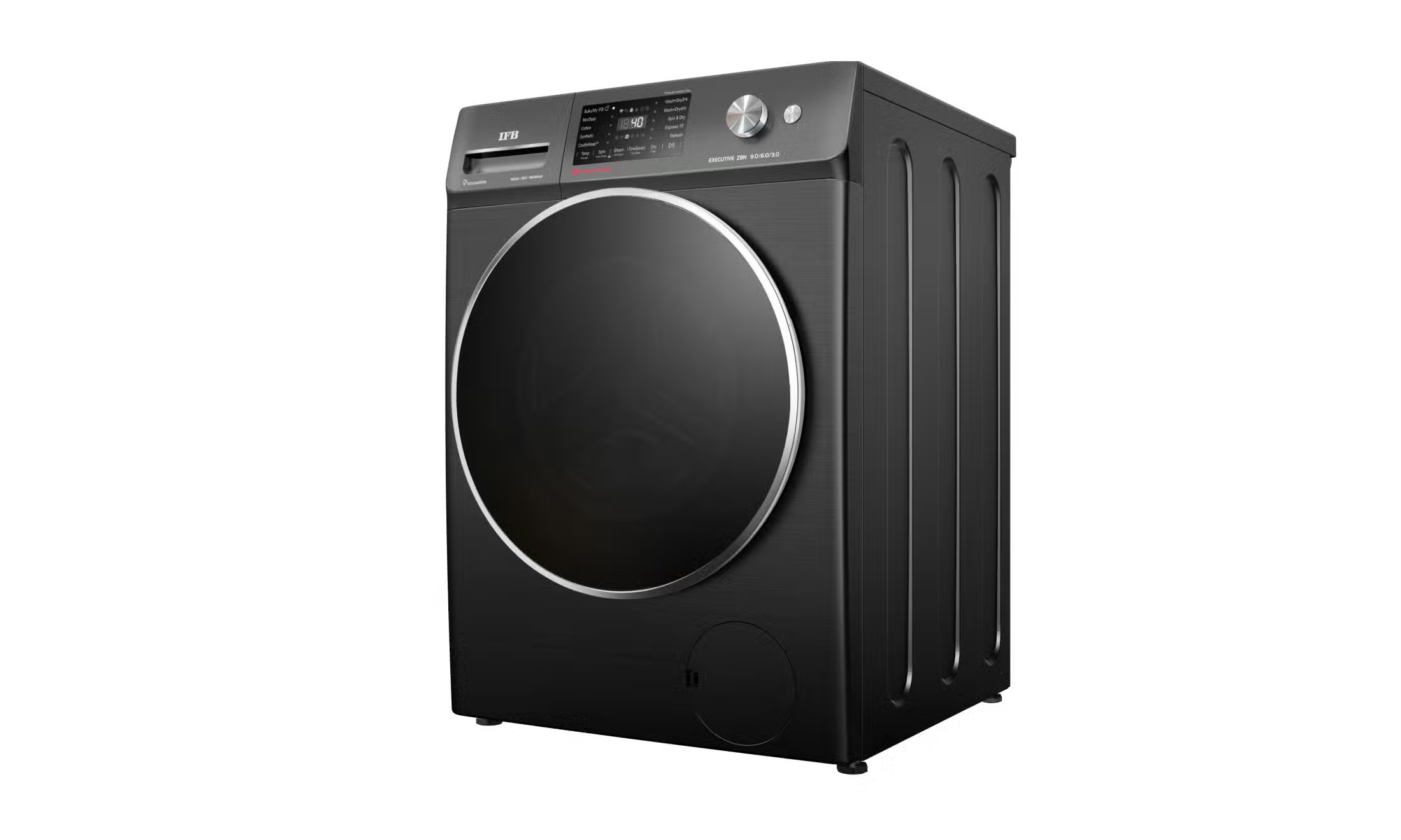 IFB LaundriMagic® WDR Executive ZBN CMS 9/6/3KG
Washer Dryer Refresher with Ai Dry | 3-in-1 Wash • Dry • Refresh System-Online Mahajan Electronics