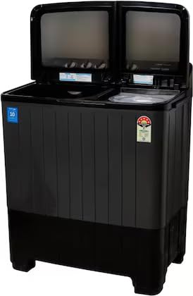 Voltas Beko WTT140UPA/BKSSDG5GTDA 14 Kg 5 Star Semi-Automatic Top Loading Washing Machine, Black, Pulsator Wash Method Mahajan Electronics online