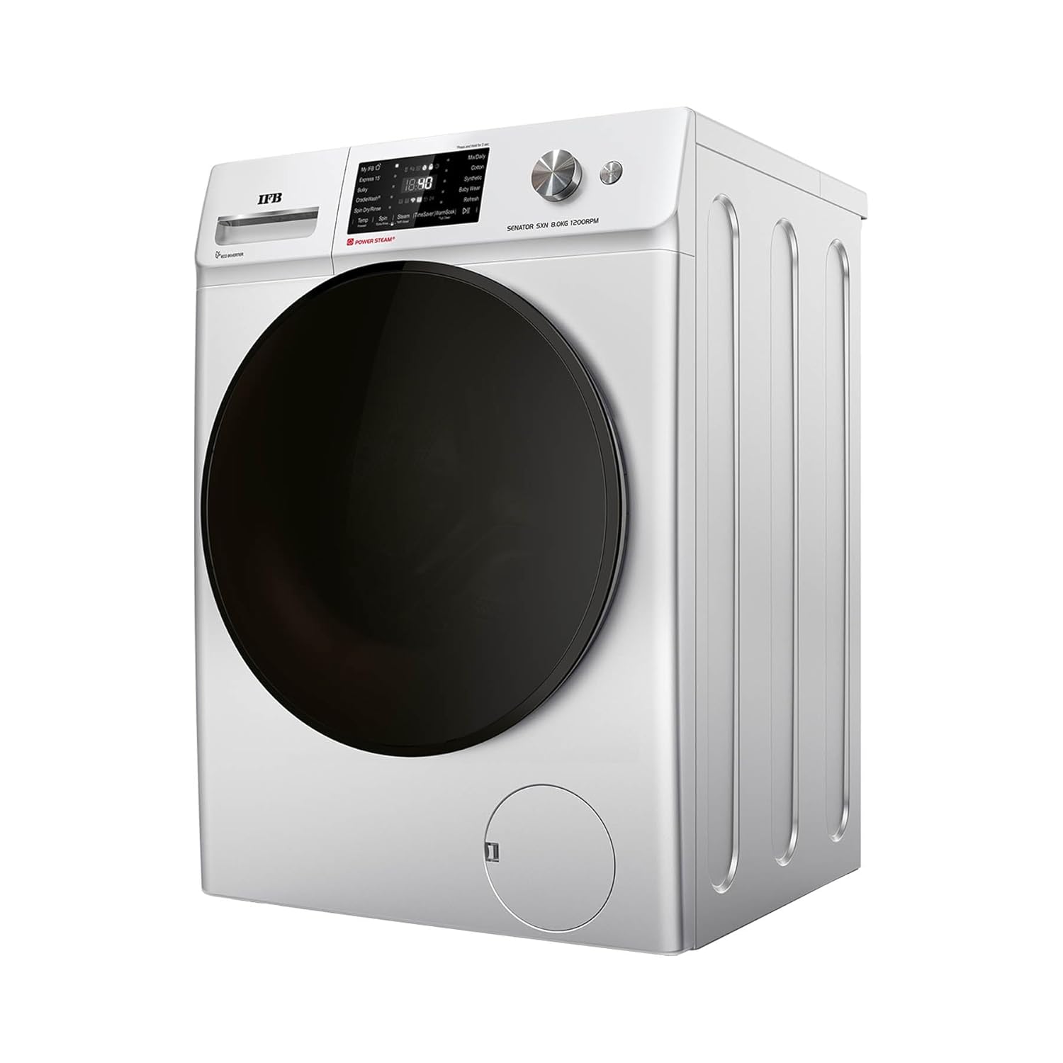 IFB Senator SXN 8012K CMS DeepCleanĀ® 8 kg Front Load Washing Machine with Eco Inverter Motor Mahajan Electronics Online