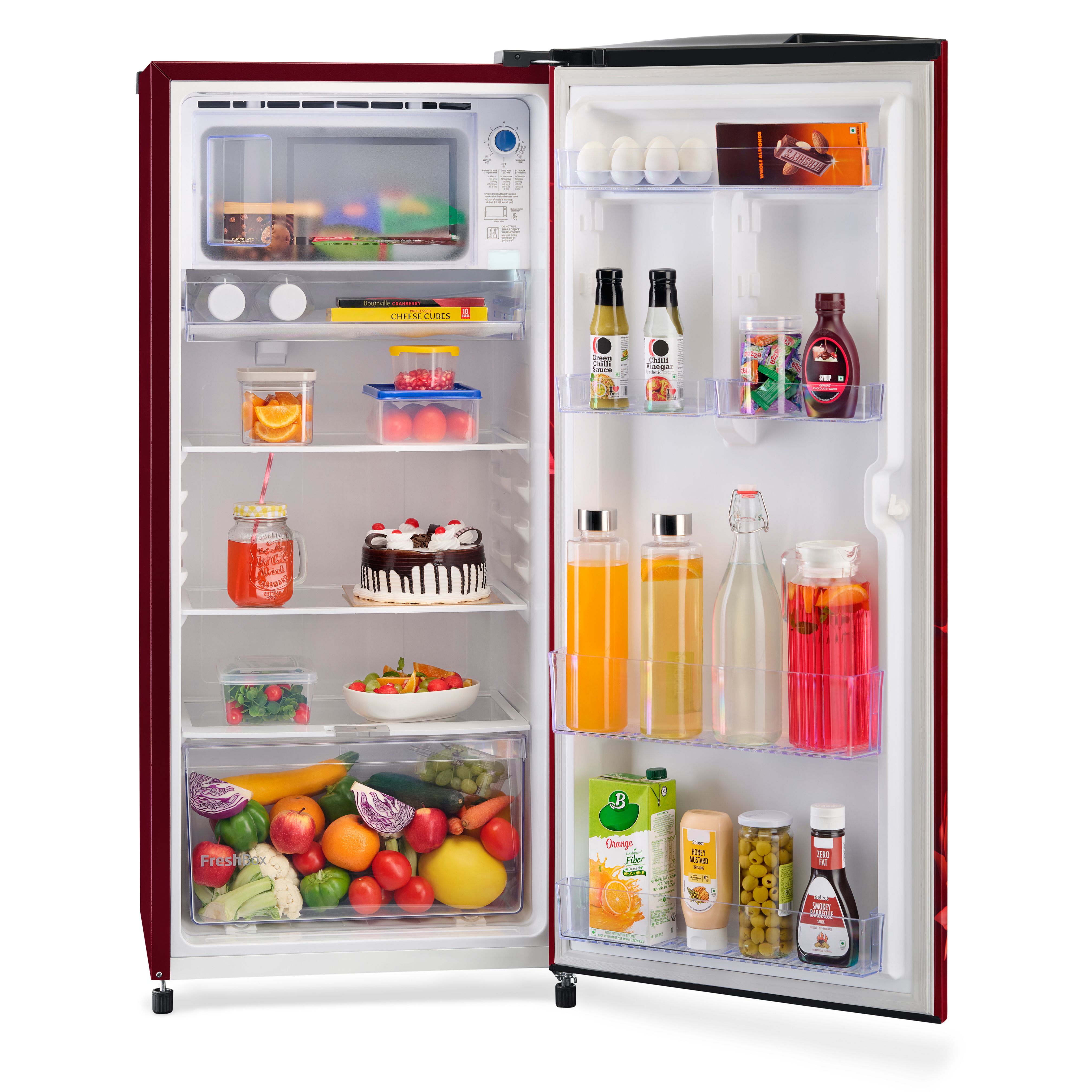 Voltas RDC220B/3S0WTE0M0000GD 185 L, 3 Star, Direct Cool Single Door Refrigerator Tropical Wine (Copy) mahajan electronics online