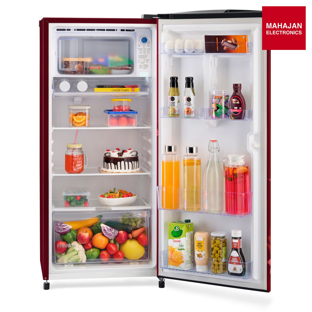 Voltas beko RDC220B/3S0WTE0M0000GD 185 L, 3 Star, Direct Cool Single Door Refrigerator Tropical Wine – Mahajan Electronics Online.