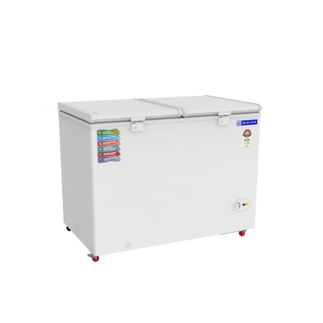 Blue star Hard Top Chest Freezer CF5-330NPYW-SL mahajan electronics online