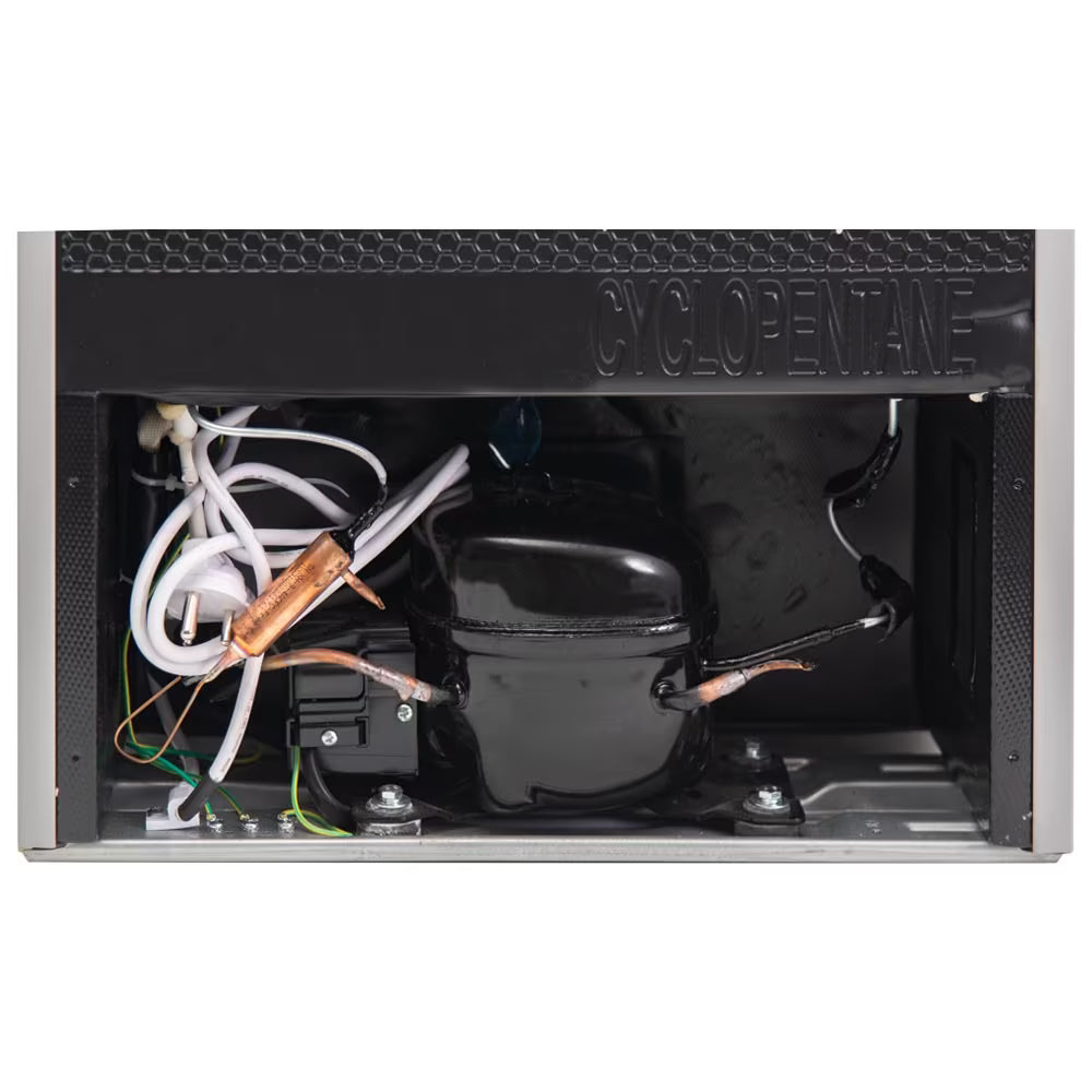 Kelvinator KRC-F100RBPSGS 95 litres 2 Star Single Door Refrigerator, Inox Grey Mahajan Electronics Online