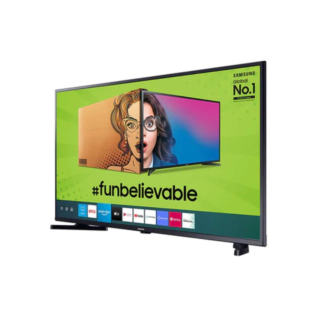 Samsung 80 cm (32 Inches) HD Ready Smart LED TV UA32T4390AKXXL(Black) - Mahajan Electronics Online