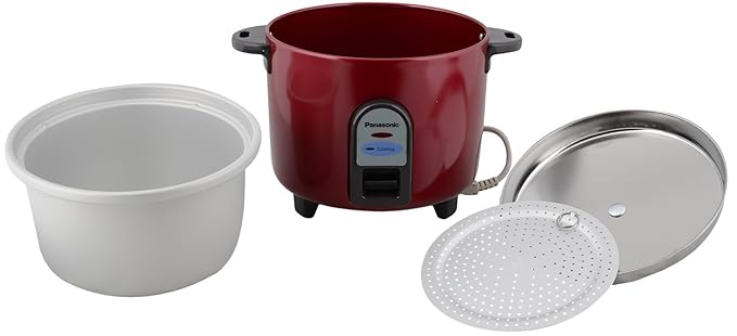Panasonic Automatic Cooker SR-WA10 E(GE9) Red Color 1 Liter Capacity 450W