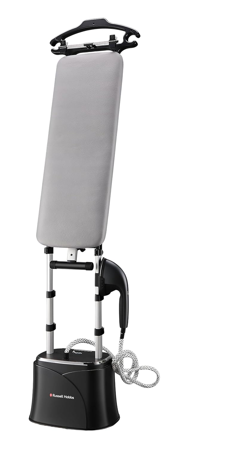 Russell Hobbs RGS2000SS Steam Station 2000W 2-in-1 Vertical Garment Steamer & Dry Iron | 2.2L Detachable – Mahajan Electronics Online.