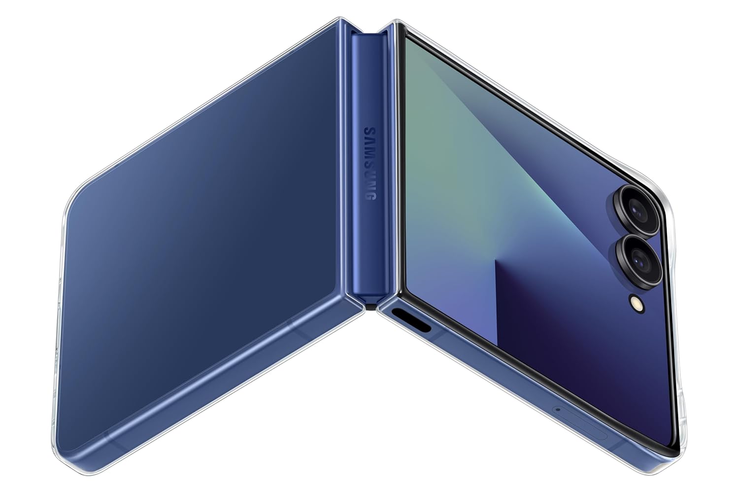 Samsung Galaxy Flip7 Clear Case, Transparent Mahajan Electronics Online