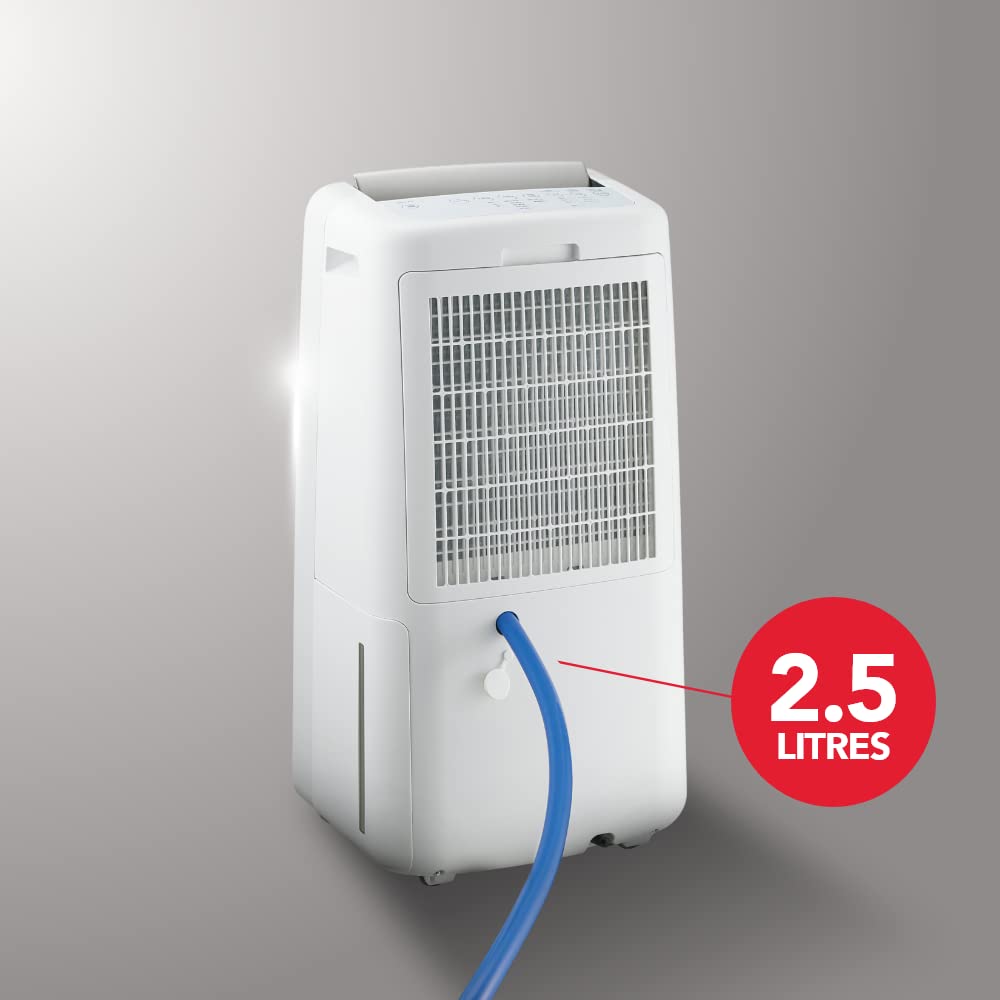 SHARP Electric Home Dehumidifier Machine with PCI Tech DW-P10M-W (fight against mold, virus, fungus). Absorbs moisture I Clothes dryer I 250 ft² I Drain 10L/day - Mahajan Electronics Online