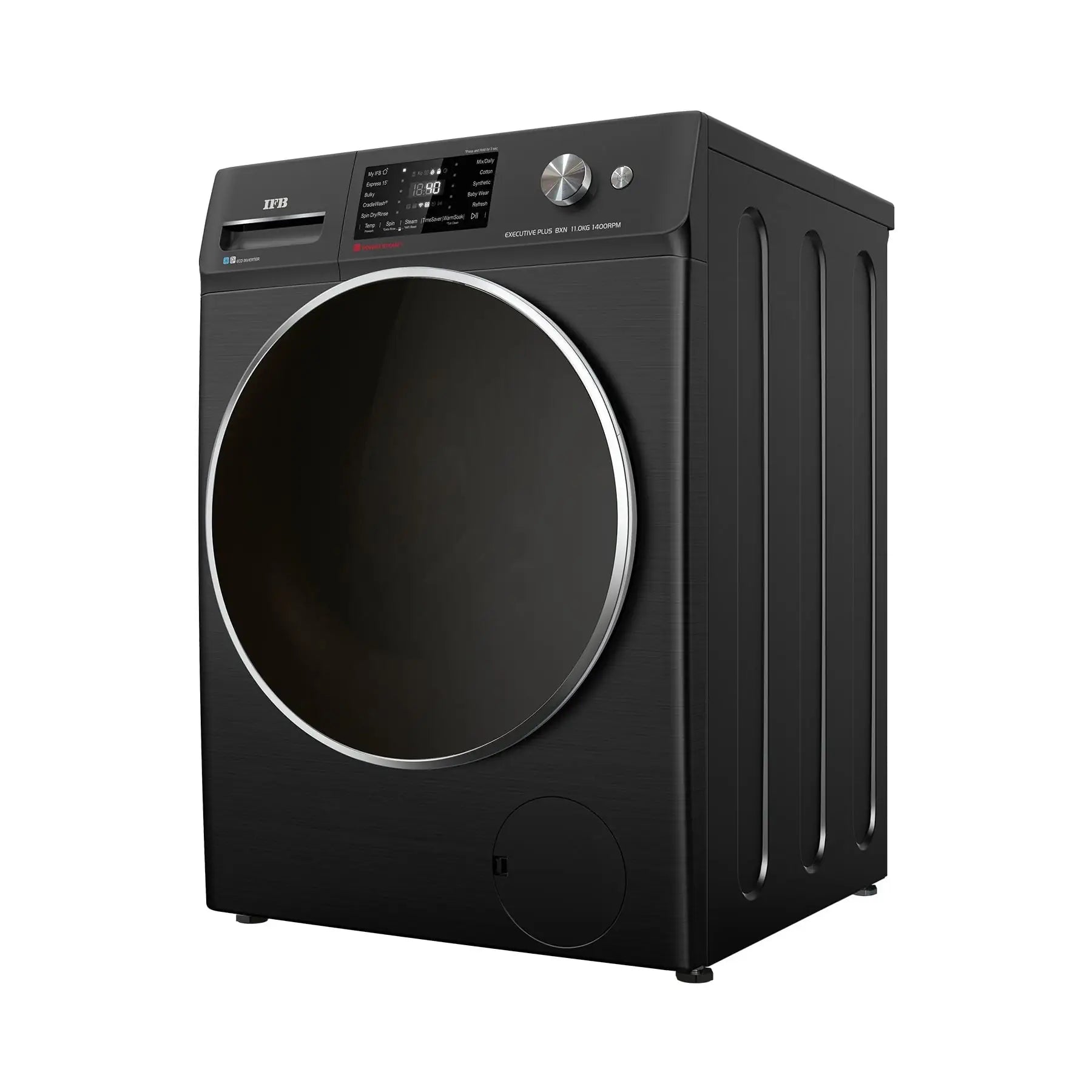IFB Executive Plus BXN 1114KH Front Load Washing Machine 11 kg | 1400 rpm | Black VCM Mahajan Electronics Online