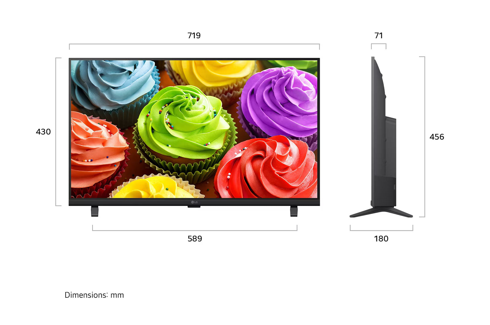 Lg 32LB651BPLA 81.28 cm (32) SMART TV AI HD with α5 Processor Gen9, with HDR10 2026