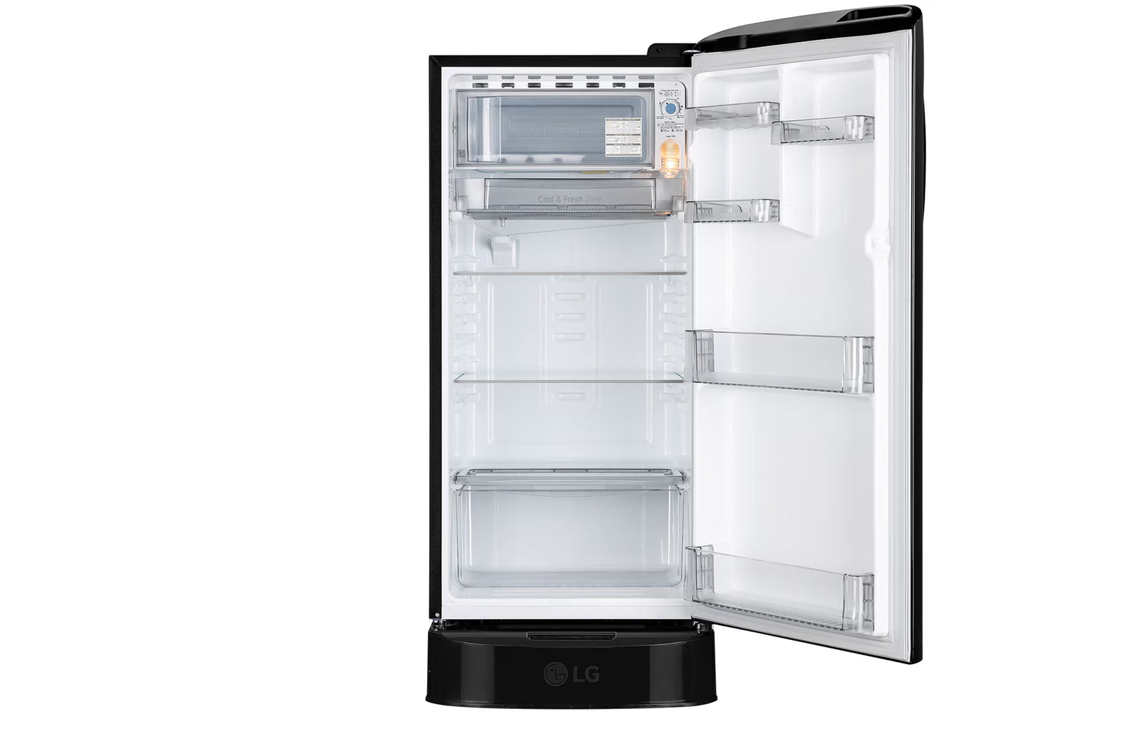 LG GLD1936ZAEL 185 L Single Door Refrigerator with Base Stand Drawer, Smart Inverter Compressor, Direct Cool, Emerald Lotus, 3 Star Mahajan Electronics Online