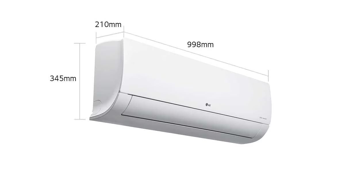 LG US-Q19BNZE1 5 Star (1.5), Inverter Split AC, AI Convertible 6-in-1, with Anti Virus Protection 2025 Mahajan Electronics Online