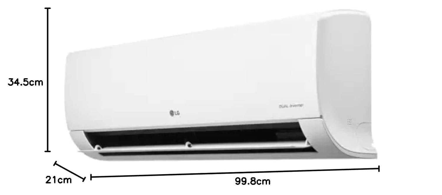 LG US-Q19QNXE 3 Star (1.5) Split AC with ADC Sensor, Auto Clean, Diet Mode+ & Viraat Mode, 2025 Model
