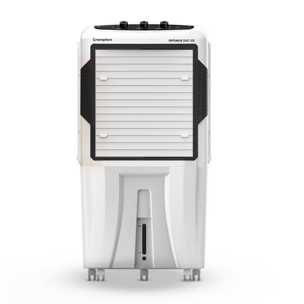 Crompton Optimus 125 Litres Desert Air Cooler for home | Large & Easy Clean Ice Chamber Mahajan Electronics Online