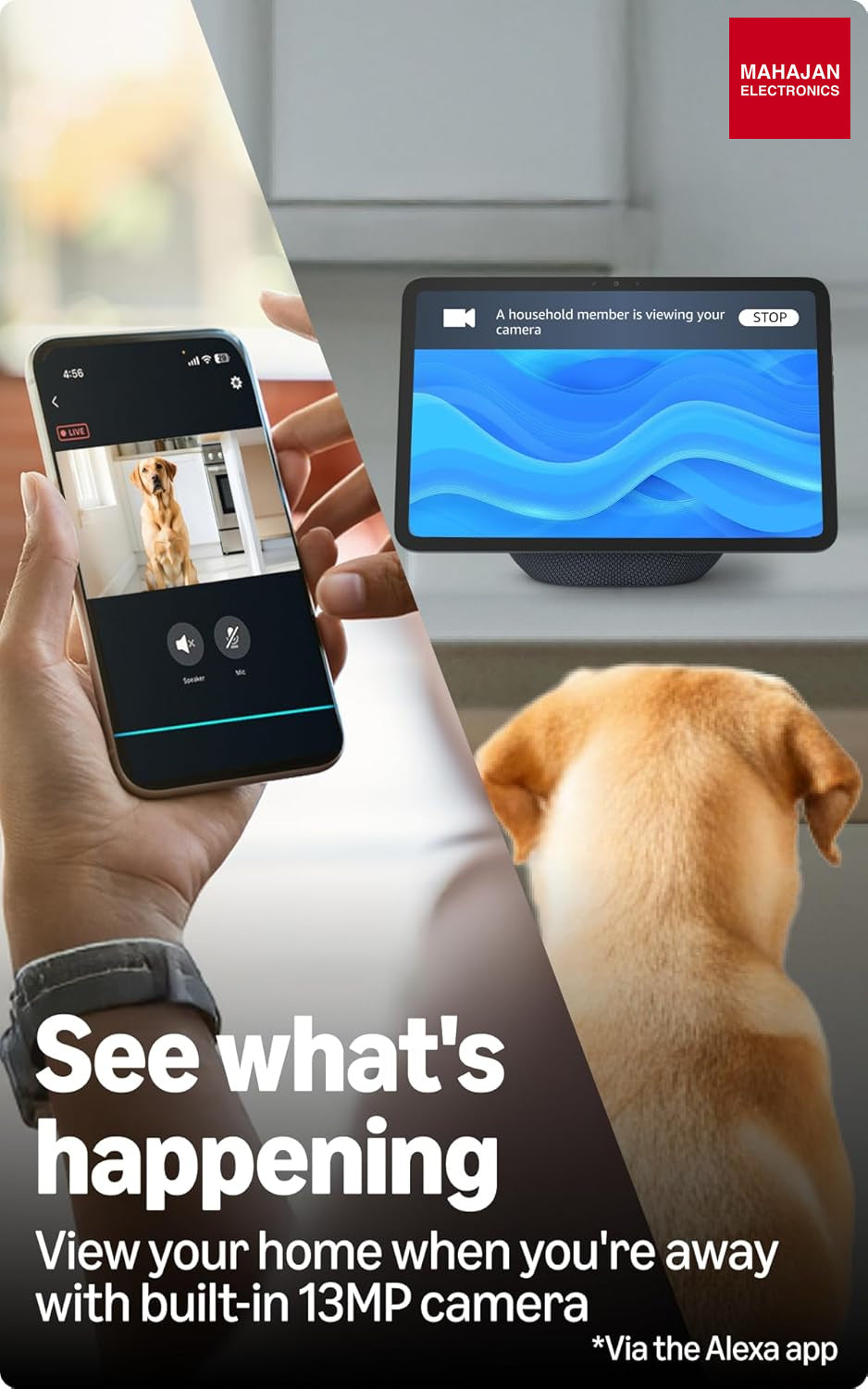 Amazon Echo Show 11 Full HD Display With Spatial Audio & Alexa,13 MP Camera,Graphite
