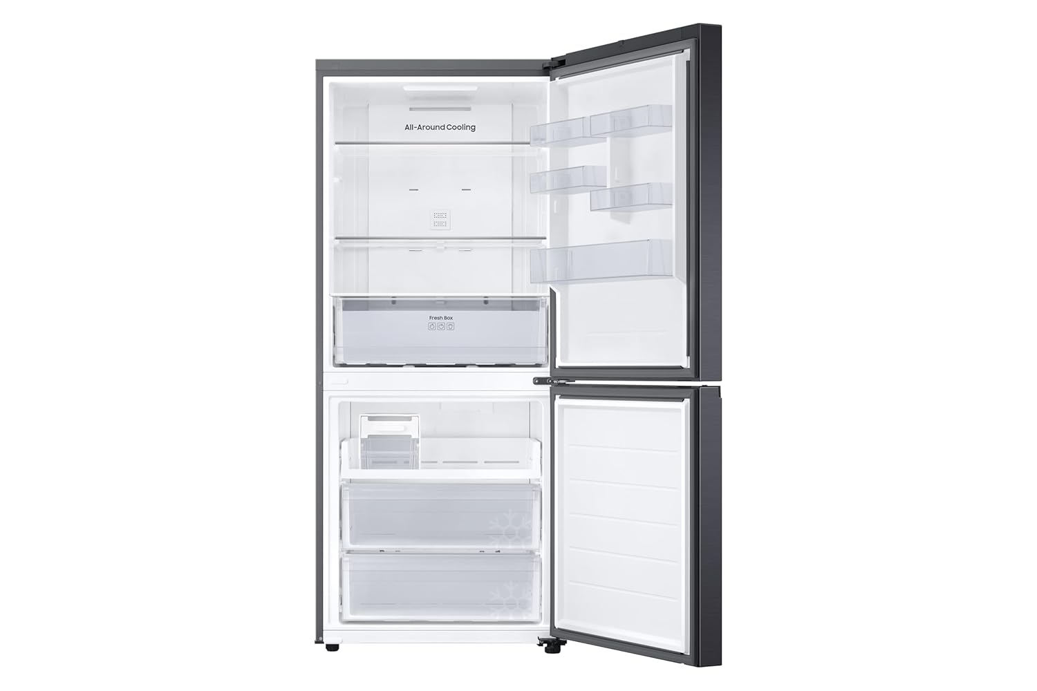 Samsung RB45DG6005B1TL 458 L, 1 Star, Digital Inverter, Frost Free Double Door, Bespoke AI WiFi Refrigerator ( Black DOI, 2026 Model) Mahajan Electronics Online