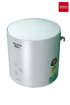 Voltas Aqua M 355VMBWT 35 L 5 Star Storage Water Heater Geyser with Copper Heating Element & ABS Body (White) – Mahajan Electronics Online.