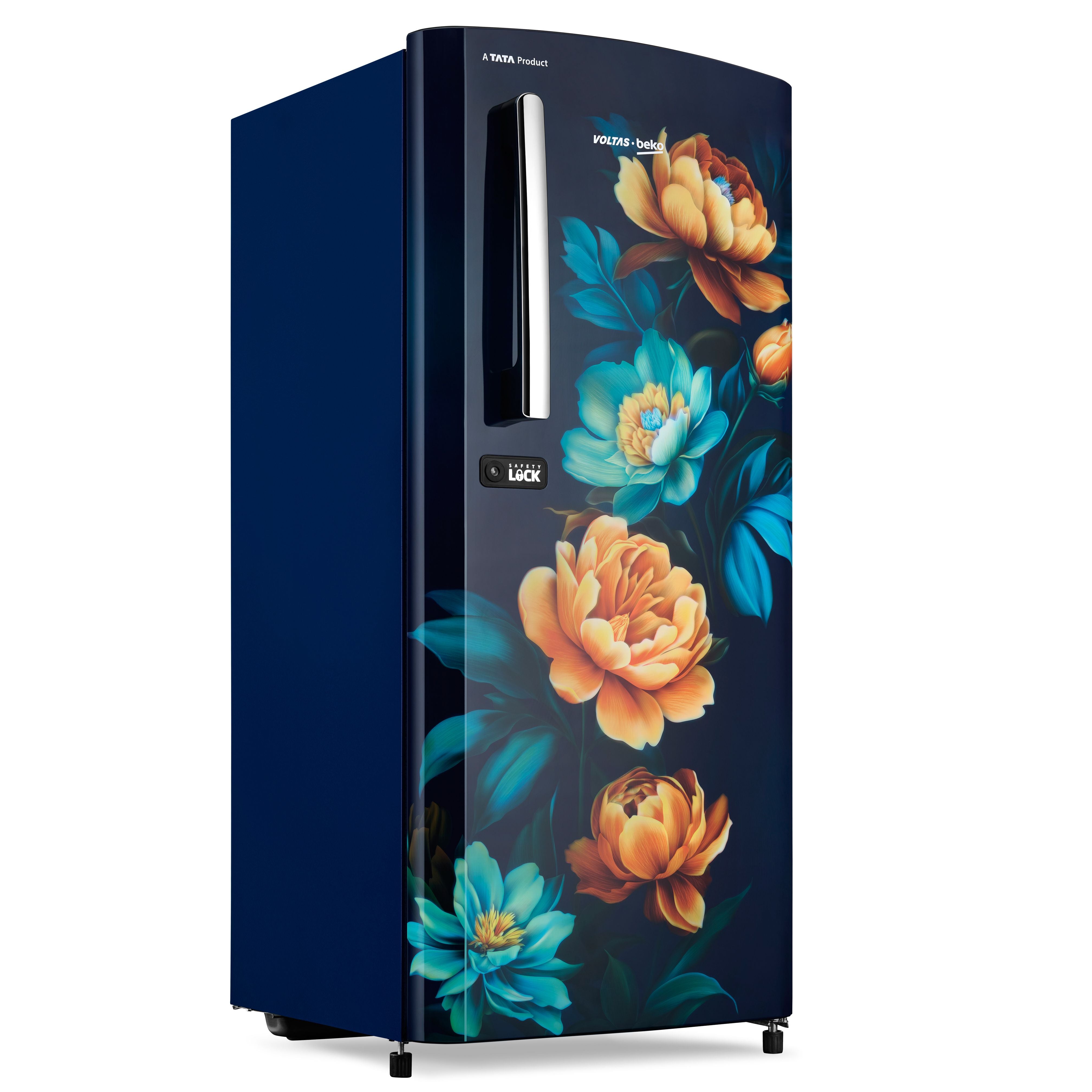Voltas beko RDC220C / S0BTE0M0000GD 185 L, 3 Star, Direct Cool Single Door Refrigerator Tropical Blue Mahajan Electronics Online