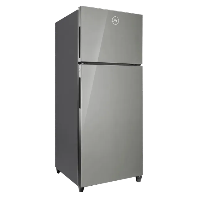 Godrej RT EON ALPHA 270C RI ST GL Eon Alpha 238 Litres 3 Star Frost Free Double Door Refrigerator with Advanced Inverter Technology ( Steel Glow) Mahajan Electronics Online
