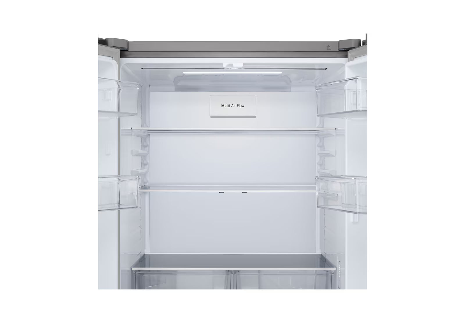 LG GV-B23FFLMB 574 L French Door Refrigerator – Steel Finish | Smart Inverter Compressor | Hygiene Fresh⁺ Mahajan Electronics