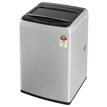 LG T75VBSF1Z 7.5 Kg Top Load Washing Machine, Smart Inverter Motor, Middle Free Silver Mahajan Electronics online