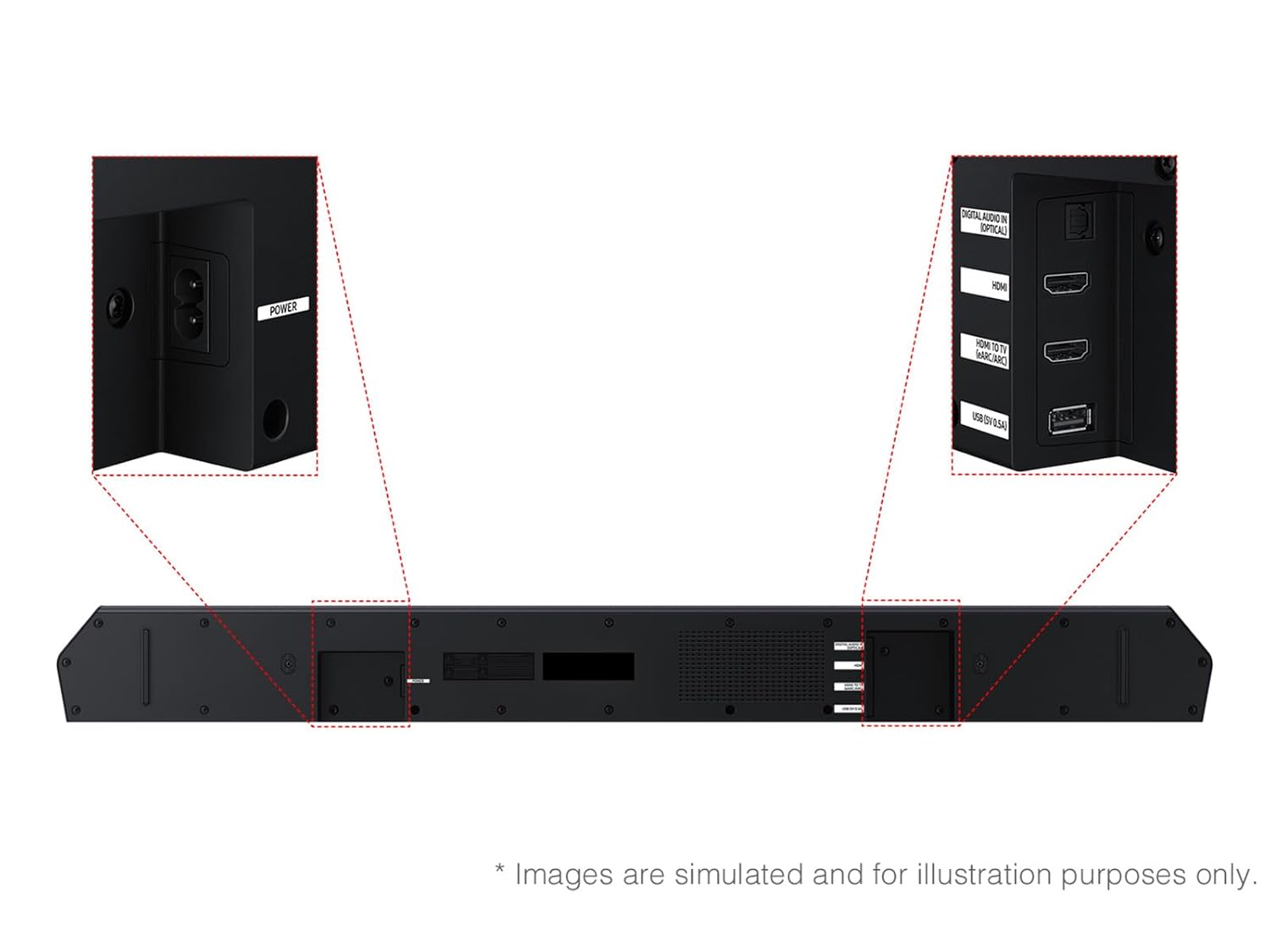 Samsung HW-Q600F/XL Q Series Soundbar 3.1.2 Ch Sound and Subwoofer with 2 Year Amber Protection Plan (2025) Mahajan Electronics Online