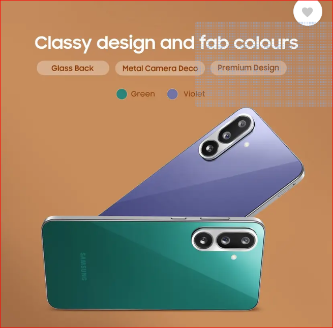 Samsung Galaxy F56 5G (Violet, 256 GB)  (8 GB RAM) Mahajan Electronics Online