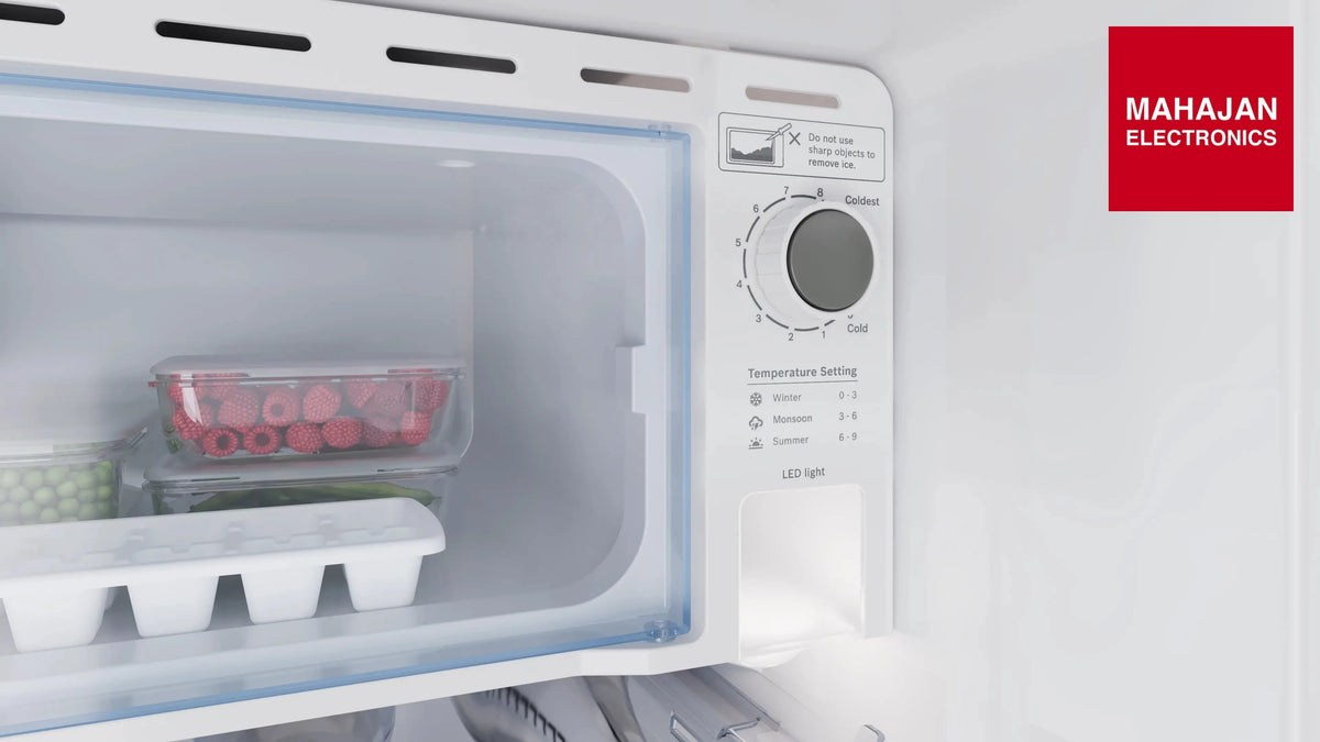 Bosch COT18S41EI free-standing fridge 185L 1 Single Door Refrigerator with Inverter Compressor, Toughened – Mahajan Electronics Online.