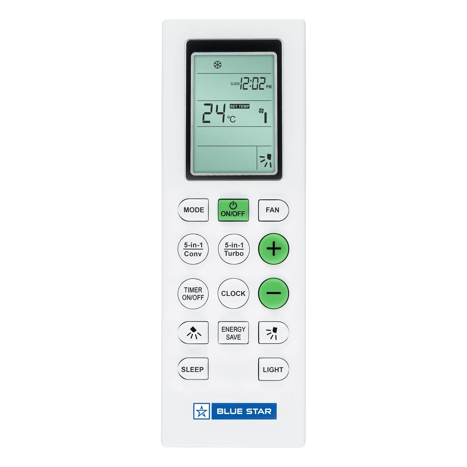 Blue Star IF324DNU Series 5 in 1 Convertible 2 Ton 3 Star Inverter Split AC with Turbo Cool ( Copper Condenser) Mahajan Electronics Online