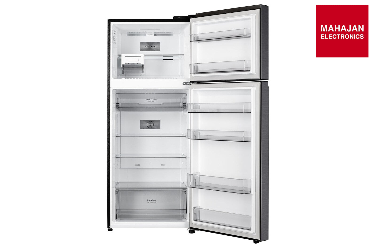 LG GLT3826SNMC 380L 2 Star Frost Free Double Door Refrigerator (Smart Inverter Compressor, Convertible – Mahajan Electronics Online.