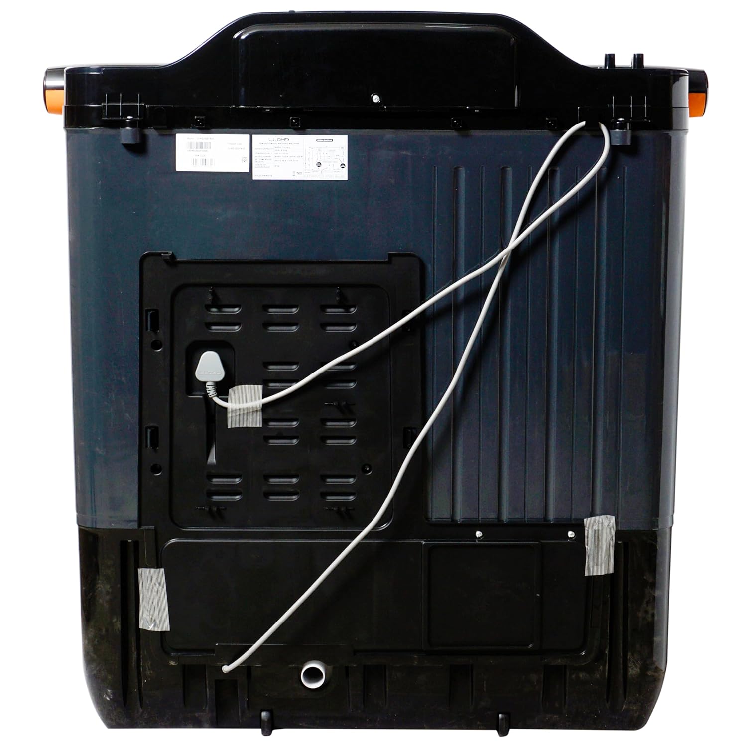 Havells-Lloyd GLWS105EPAVG Elante Pluss 10 Kg 5 Star Semi-Automatic Top Load Washing Machine (Dark Grey Tub with Orange Lids Color) Mahajan Electronics Online