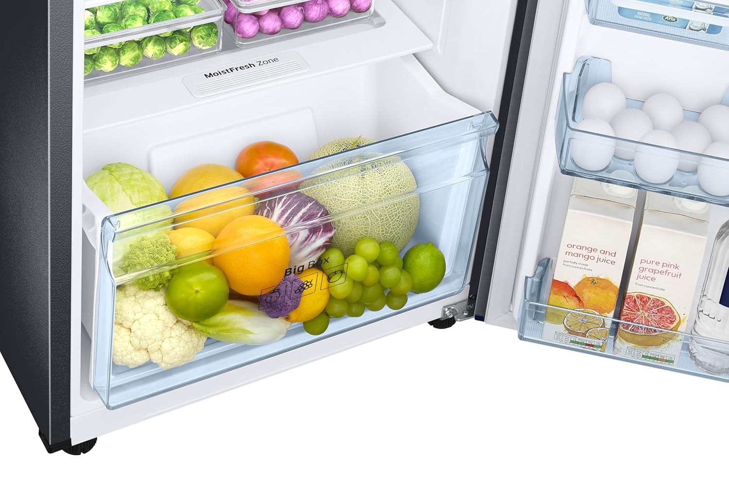 Samsung RT30C3732B1/HL 256 L, 2 Star, Convertible, Digital Inverter with Display Frost Free Double Door Refrigerator (Black DOI) Mahajan Electronics online