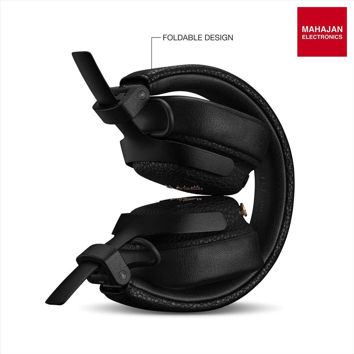 Marshall Milton A.N.C. Wireless On-Ear Headphones with Adaptive Active Noise Cancelling – Mahajan Electronics Online.