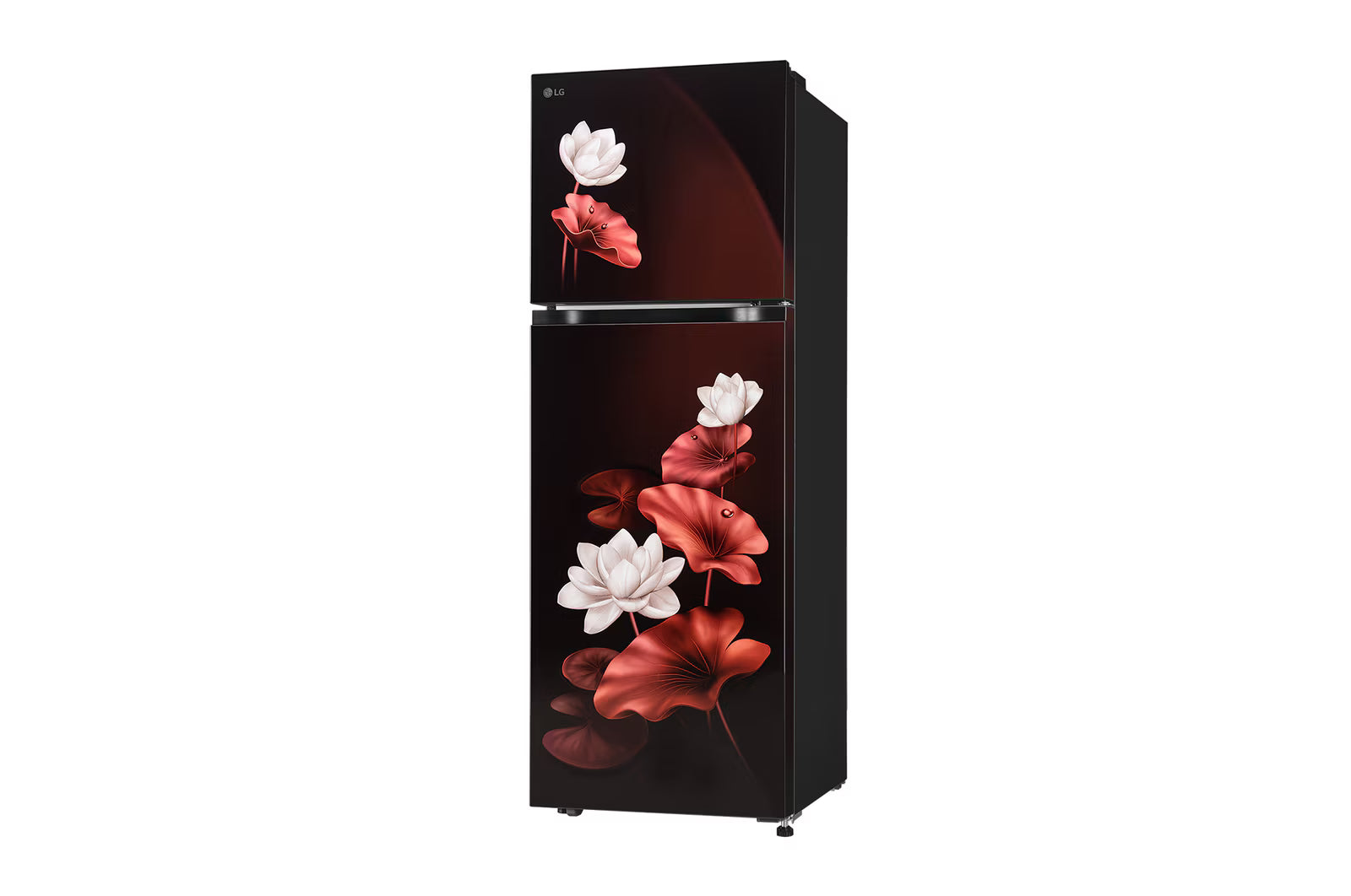 LG GLT2526XWSL 251L Double Door Refrigerator, Convertible, Auto Smart Connect, Smart Inverter Compressor, Multi Air Flow, Scarlet Lotus, 2 Star Mahajan Electronics Online
