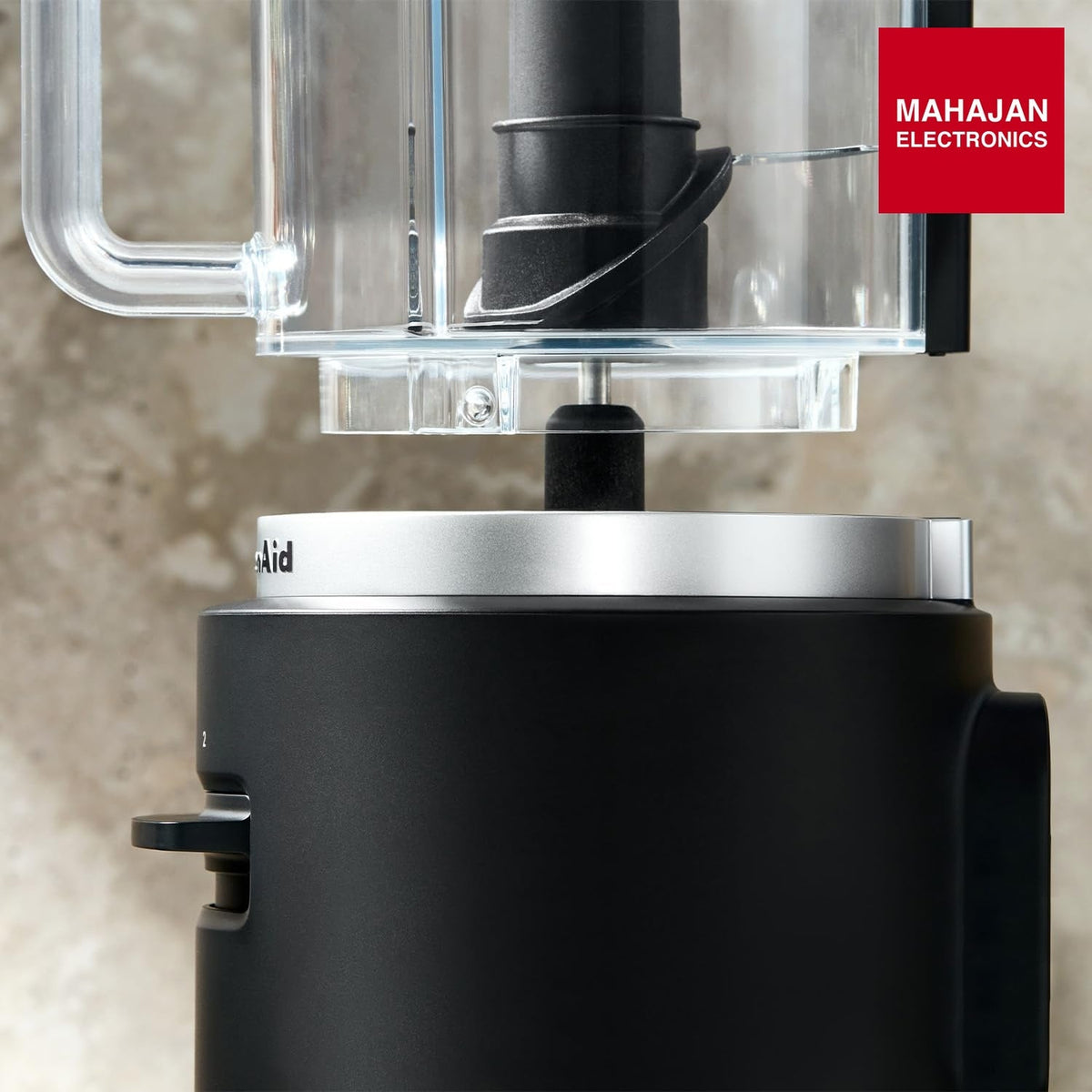 KitchenAid 5KFCR500ABM Go Cordless Food Chopper, 1.18L BPA-Free Work Bowl, 2-Speed with Pulse, Stainless Steel Multipurpose Blade & Whisk (Lithium Ion Battery 10.8V – Mahajan Electronics Online.