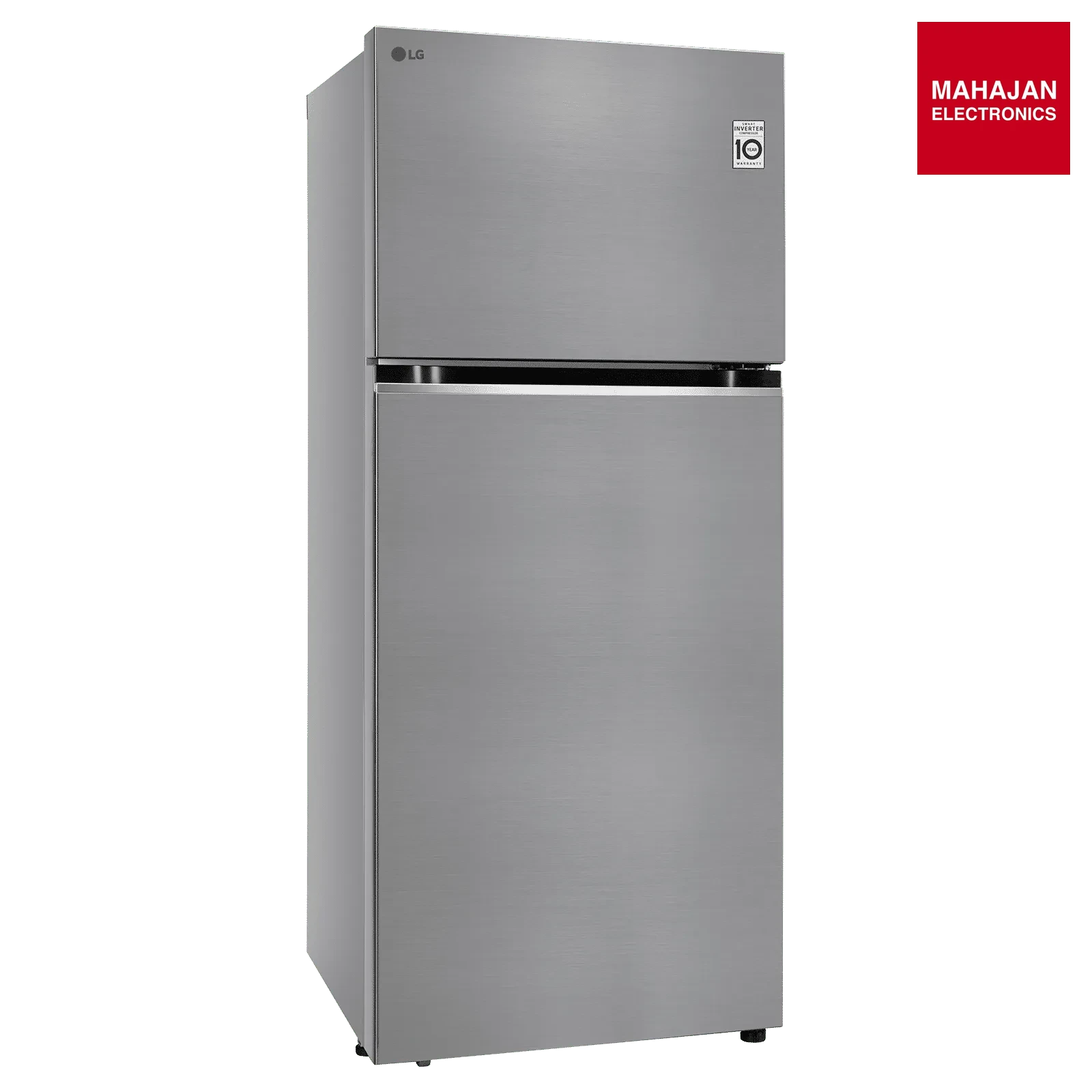 LG GLT4026SNPZ 398 Litres 2 Star Frost Free Double Door Smart Wifi Enabled Convertible Refrigerator with Multi Air Flow ( Shiny Steel) (2026 Model) Mahajan Electronics Online
