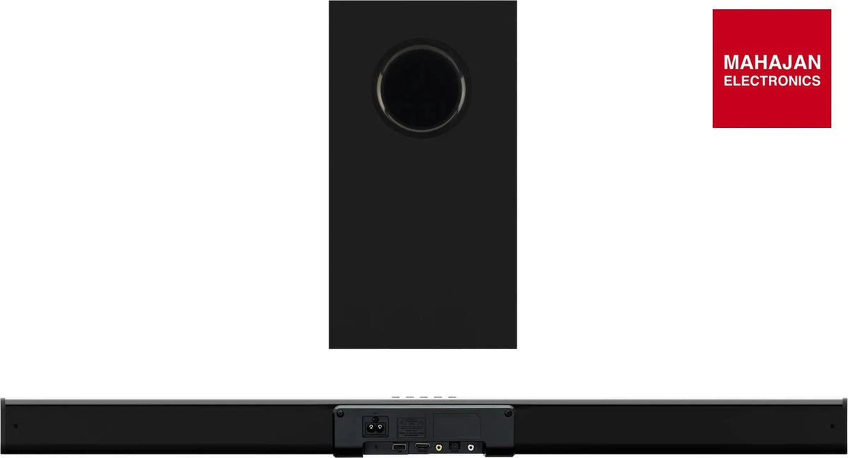 Philips TAB4218/94 120 W 2.1 Channel Bluetooth Soundbar with Subwoofer, HDMI, USB & Optical Input (Black) β Mahajan Electronics Online.