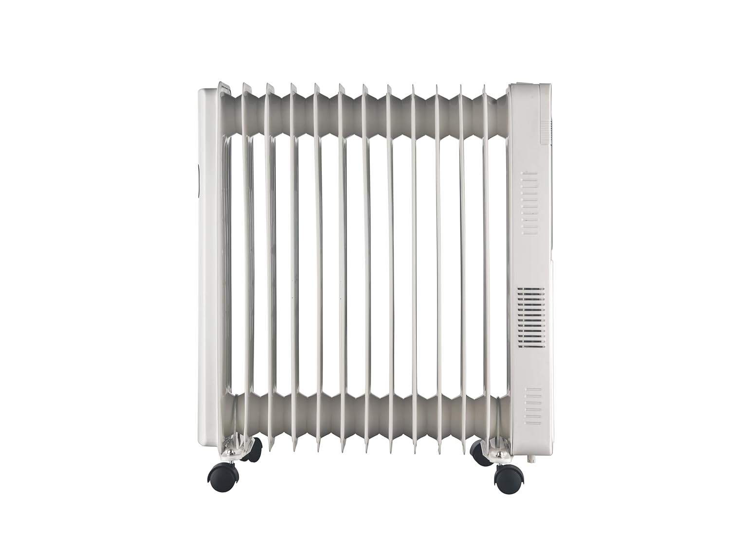 Russell Hobbs ROR13DF 2900W 13-Fin Oil Filled Radiator Room Heater | Smart Digital Heating, Wide Temp Range, 24H Timer, Intelligent Modes, Safety Protection | LED Touch, Foldable Wheels Mahajan Electronics Online