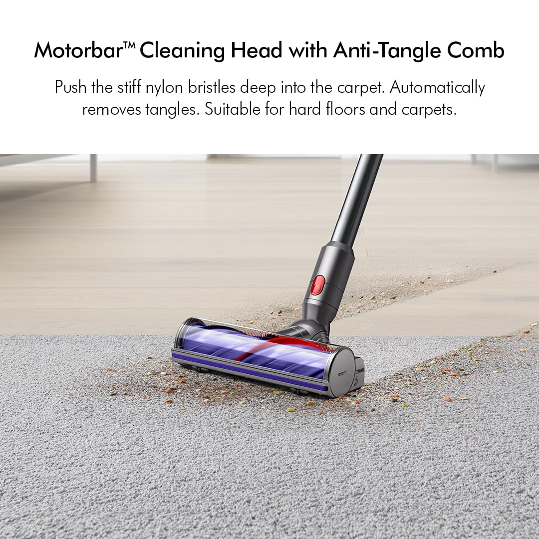 Dyson V12 Detect Slim Submarine Cordless Vacuum Cleaner Complete | All-in-one Wet & Dry Vacuum| Illumination for Hidden dust|150 Airwatts,60 mins runtime (V12 Submarine New (Yellow)SV 46 YLWKNL IN) Dyson
