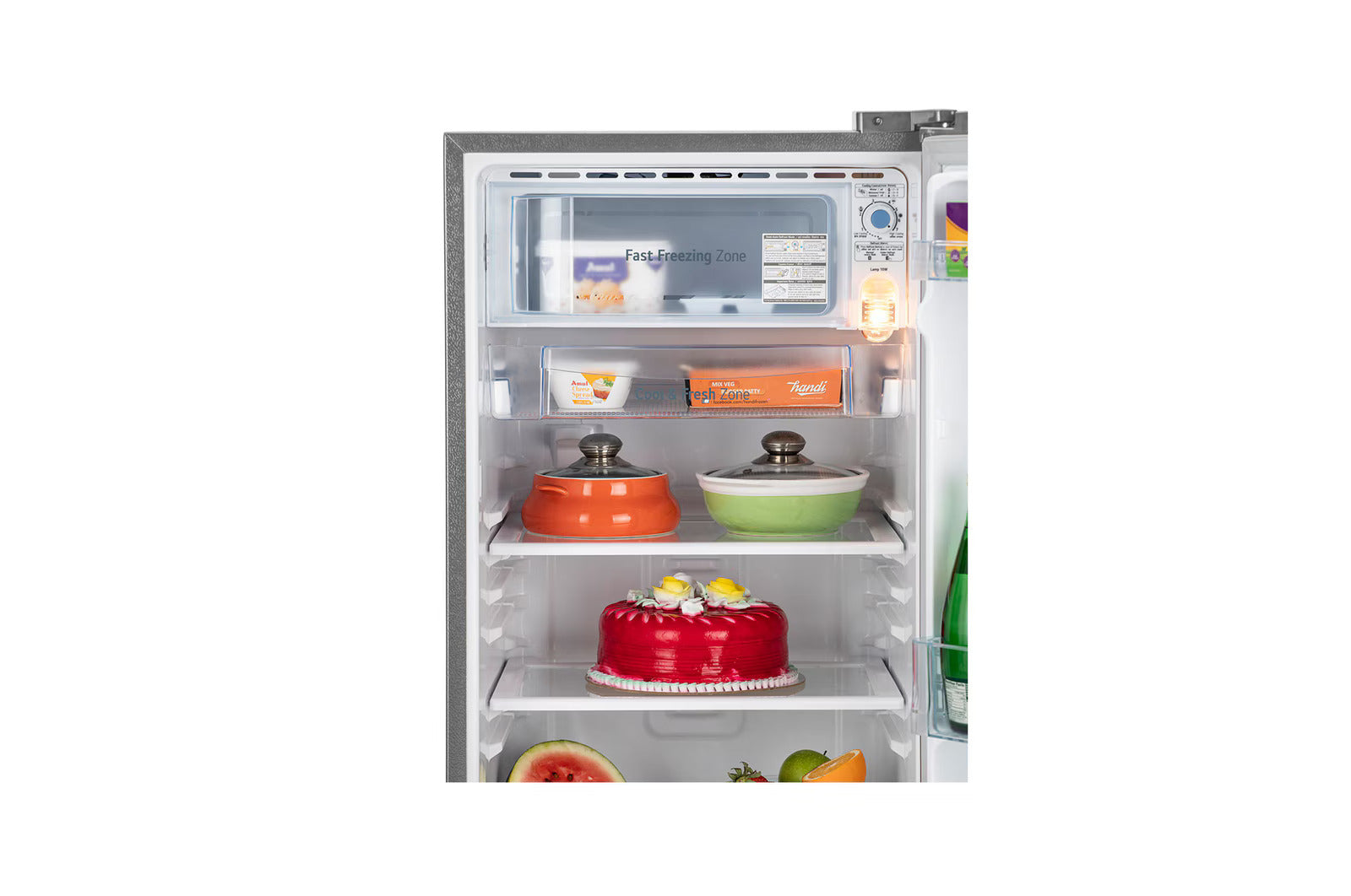 LG GL-B199ODGC 185 L Direct Cool Single Door 2 Star Refrigerator (Dim Grey) Mahajan Electronics online